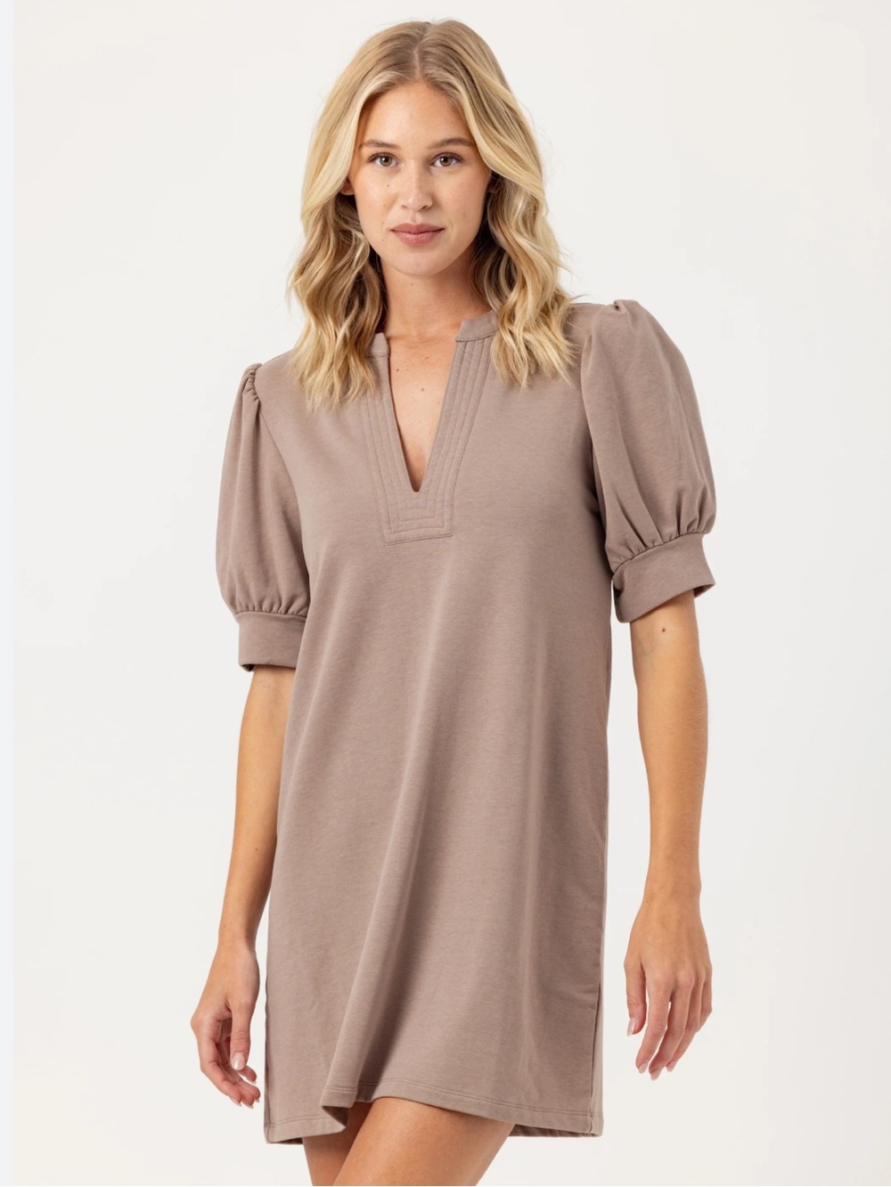 Sundays Arlette Puff Sleeve Dress Size S